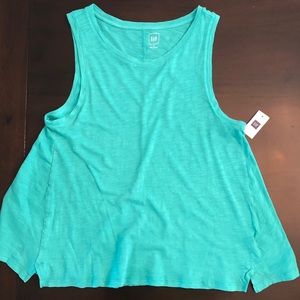 Gap Sea Foam Green Swing Top